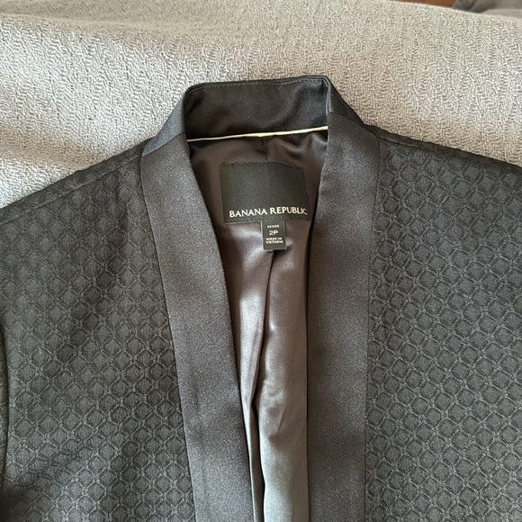 Black Patterned Blazer - Picture 8 of 8